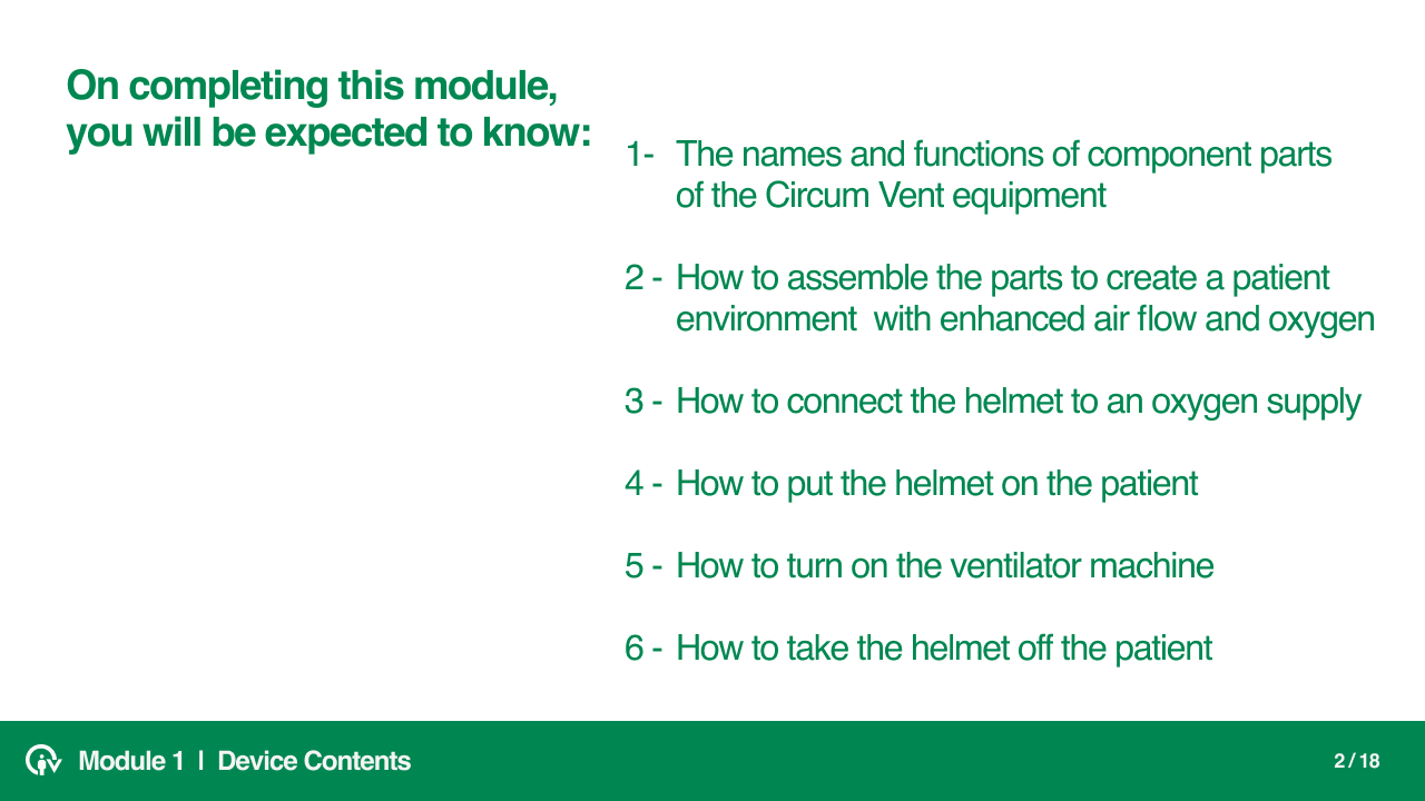 CircumVent Equipment slide 2