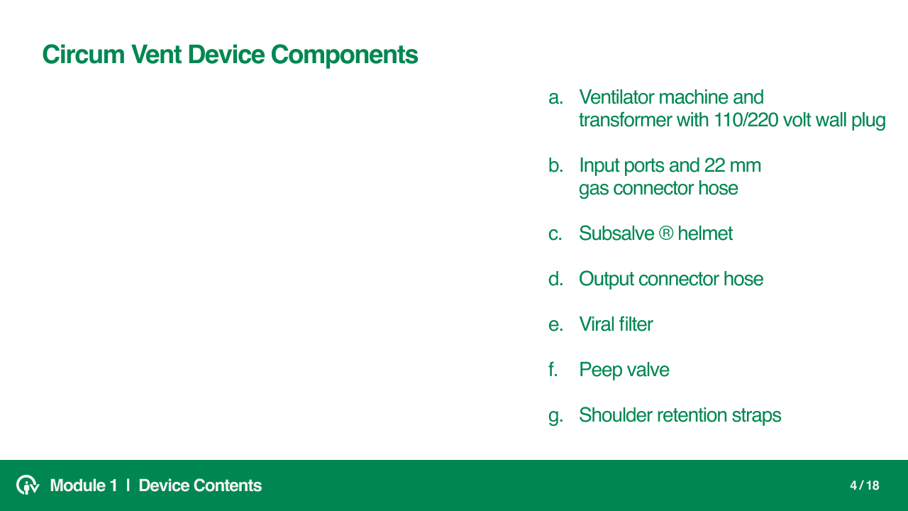 CircumVent Equipment slide 4