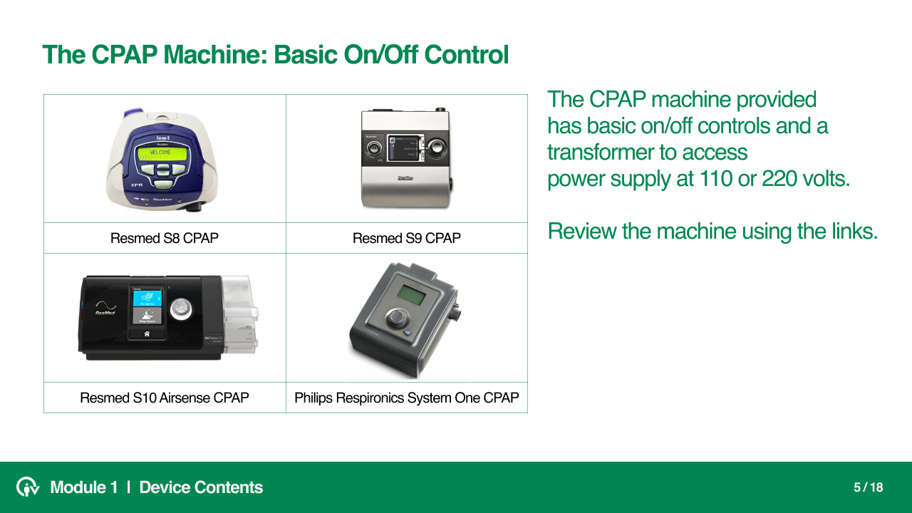 CircumVent Equipment slide 5