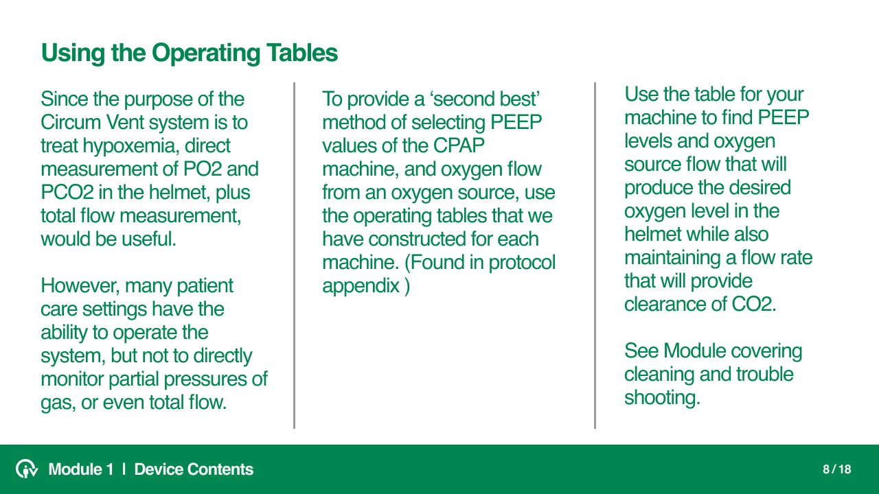 CircumVent Equipment slide 8