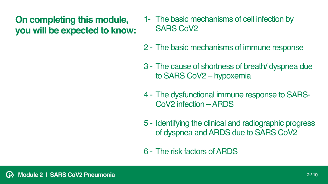 SARS CoV2 Physiology and Pneumonia slide 2