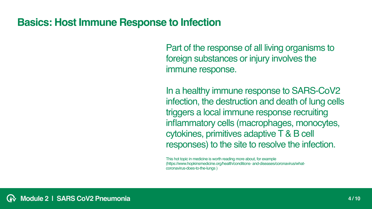 SARS CoV2 Physiology and Pneumonia slide 4