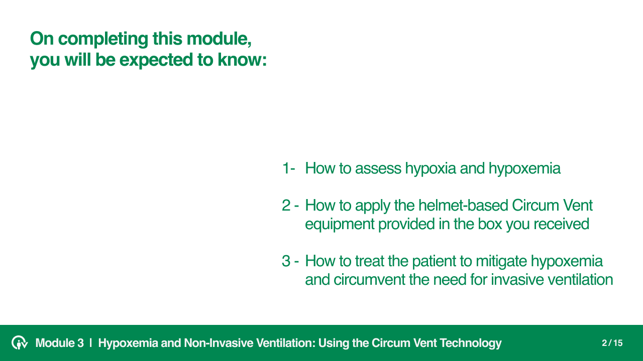 Using the CircumVent Equipment slide 2