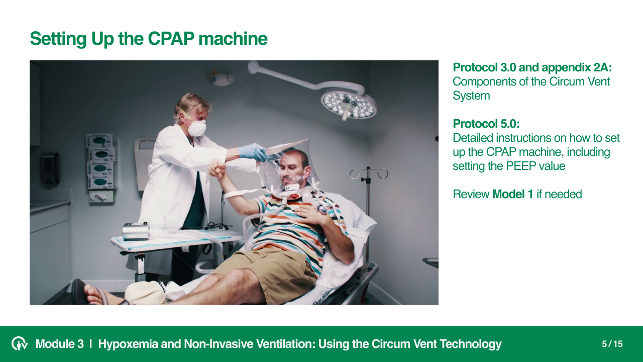 Using the CircumVent Equipment slide 5