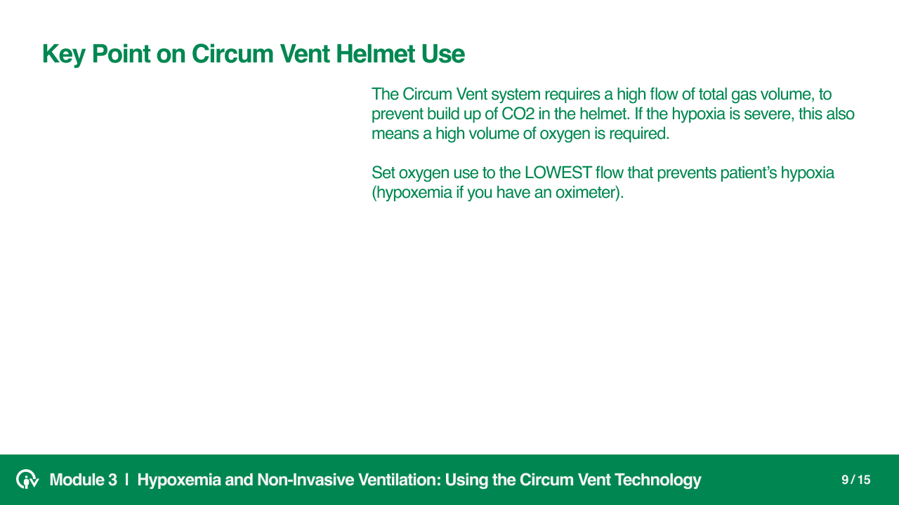 Using the CircumVent Equipment slide 9
