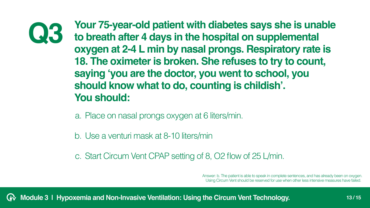 Using the CircumVent Equipment slide 13
