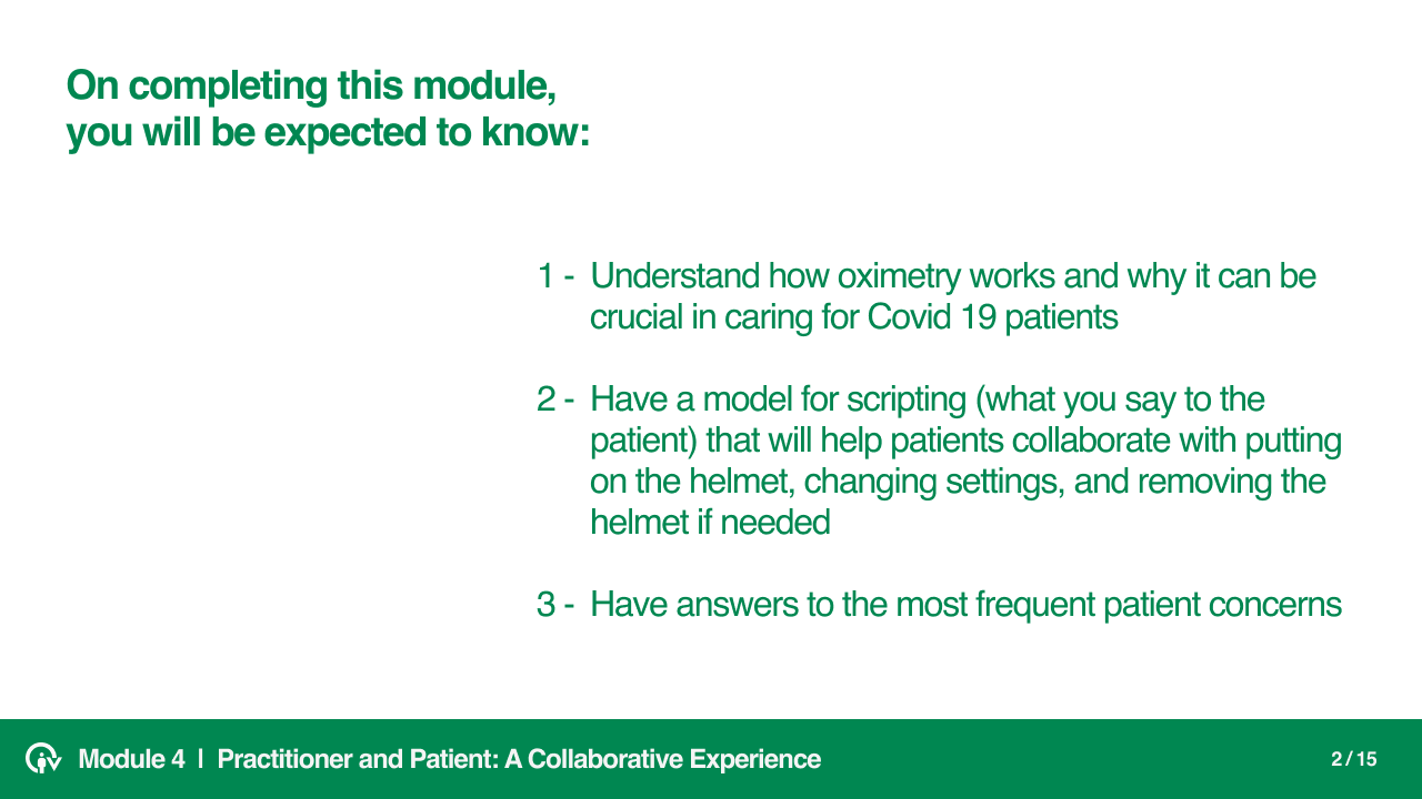 Practitioner and Patient, a collaborative experience slide 2