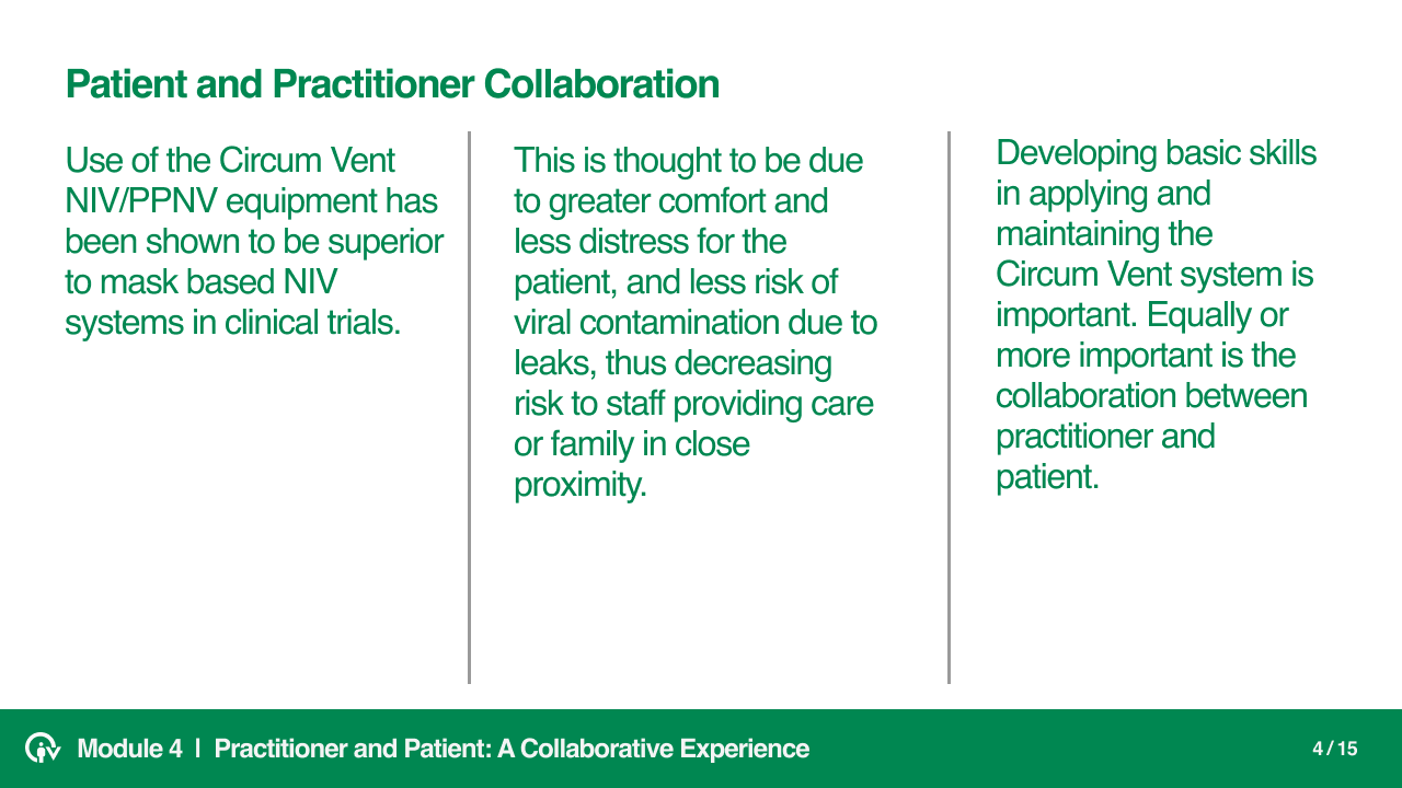 Practitioner and Patient, a collaborative experience slide 4