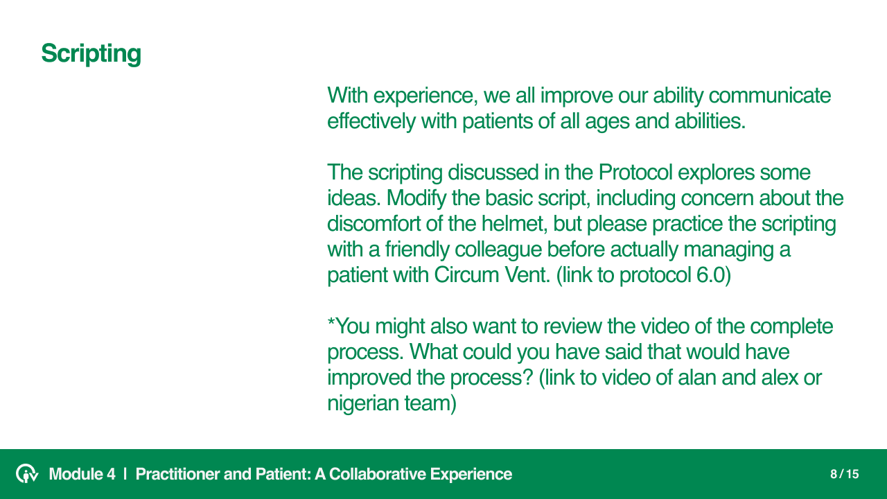 Practitioner and Patient, a collaborative experience slide 8