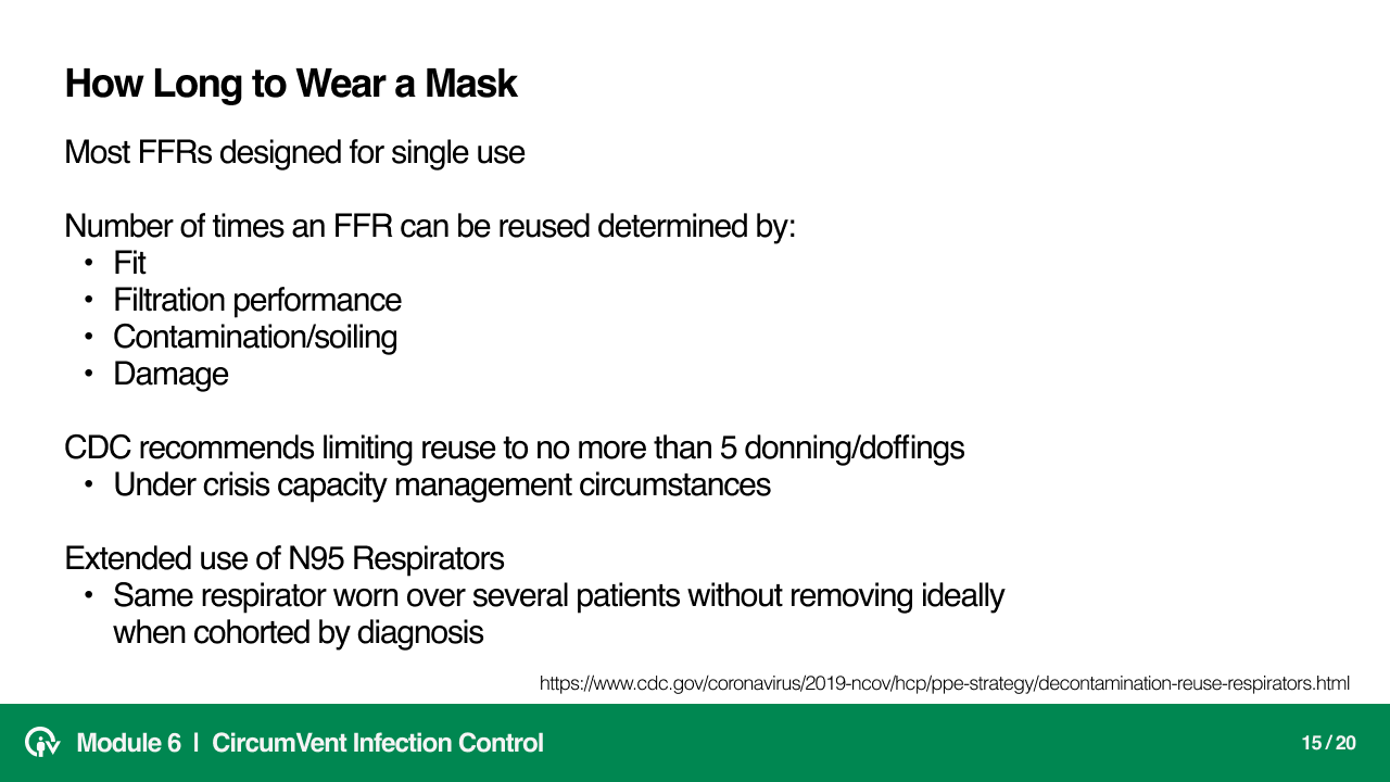 Infection Control Module slide 16